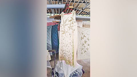 A piece from the stall