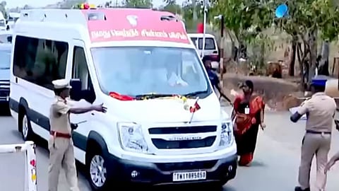 2026 TN elections | Vijay leaves without delivering speech in Sivaganga campaign