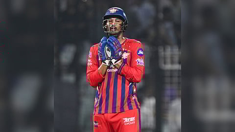 Mukul Choudhary scored an unbeaten 54 againts the knight riders for a 3 wicket victory