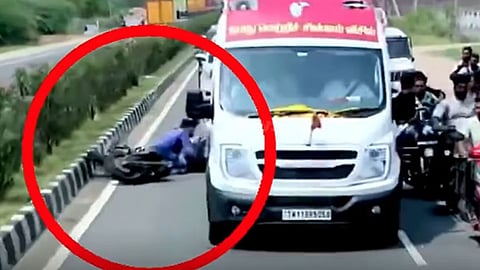 Screengrab from the video shared