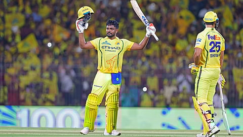 Sanju Samson scored the first century of Tata IPL 2026 against Delhi Capitals