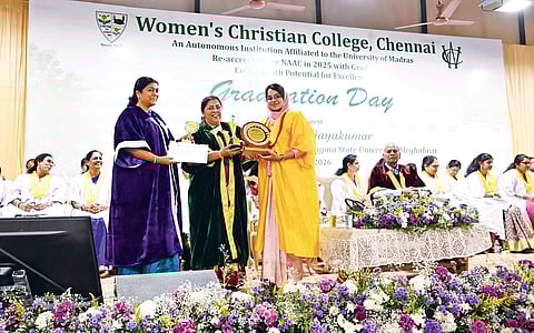 Women’s Christian College celebrates graduation ceremony
