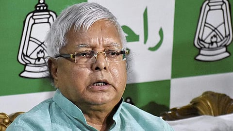 RJD supremo Lalu Prasad Yadav