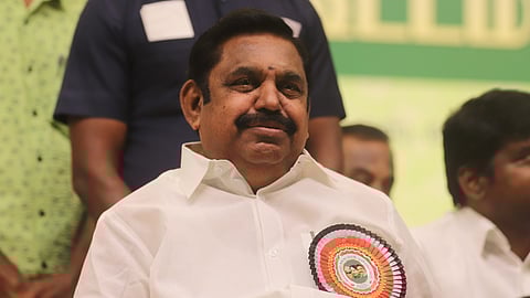 AIADMK General Secretary Edappadi K Palaniswami
