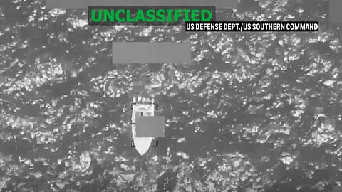 The U.S. military launched a strike on another boat accused of carrying drugs in the eastern Pacific Ocean on Tuesday, killing four people in the fourth such attack announced in the past few days.