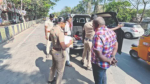 Battling the glare: The gruelling daily routine of election surveillance teams