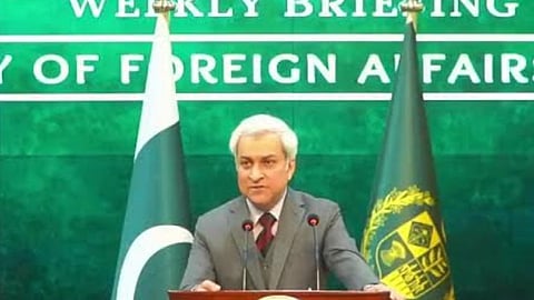 Foreign Office Spokesperson Tahir Andrabi