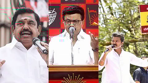 Edappadi K Palaniswami; MK Stalin; Vijay
