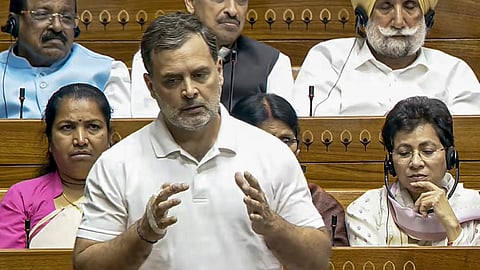 Leader of Opposition Rahul Gandhi