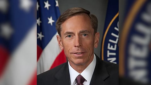 Former Central Command chief David H Petraeus