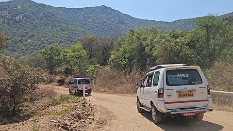 Tamil Nadu: EVMs reach hill booths by car after road laid at Rs 140 crore