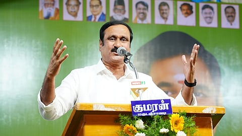 PMK leader Anbumani Ramadoss