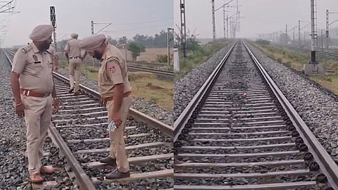Blast at railway track in Patiala