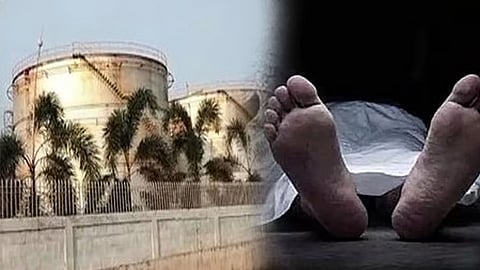 One migrant worker died and four others are in critical condition after inhaling toxic gas at an ethanol plant near Gummidipoondi in Tiruvallur district.