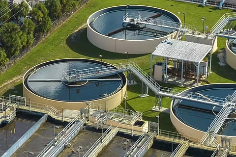 water purification plant