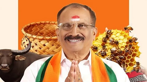 BJP candidate Bhojarajan M
