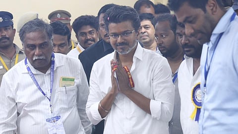 TVK chief Vijay