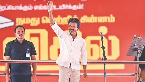 TVK chief Vijay