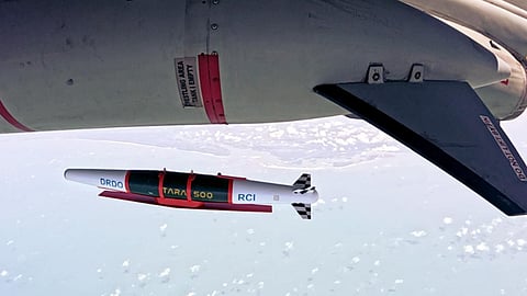 Maiden flight-trial of TARA
