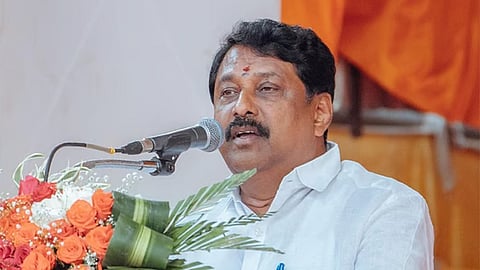 BJP state president Nainar Nagenthran