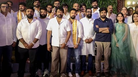 A ‘mega’ launch for Chiranjeevi’s 158th filmmaker