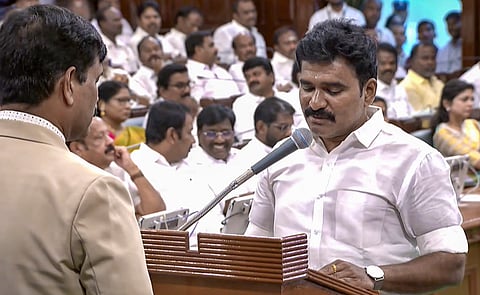 Tamil Nadu Minister R Nirmalkumar