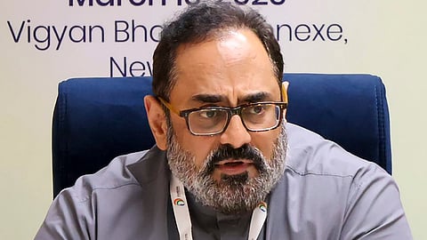Kerala BJP president Rajeev Chandrasekhar