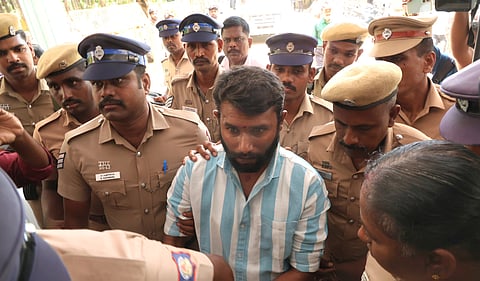 Muneeswaran in court