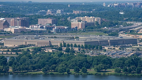 The Pentagon is seen, Tuesday, May 19, 2026, in Washington.