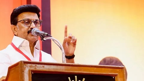DMK president Stalin