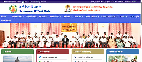 State government website