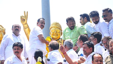 SP Velumani returned to his Thondamuthur Assembly constituency