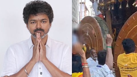 CM Vijay declares Rs 5L for temple car mishap victim's kin