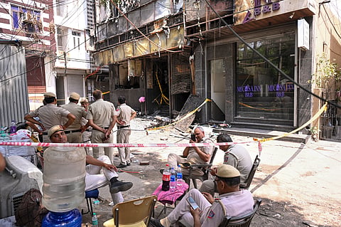 Delhi restaurant fire