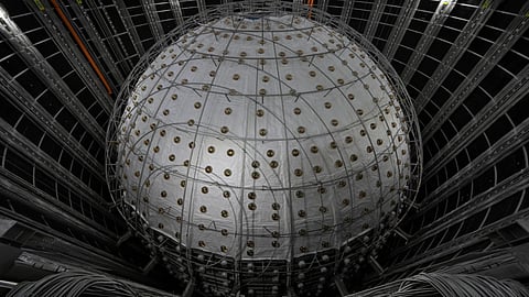 Cosmic secrets: China's underground detector probes mysterious ghost particles