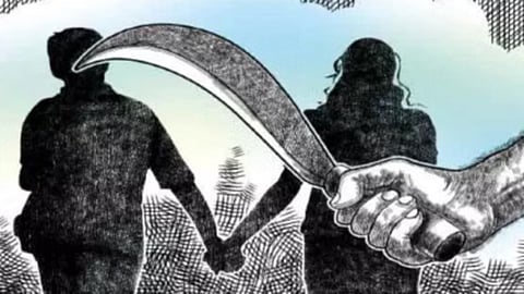 Illustration of honour killing used for representative purpose