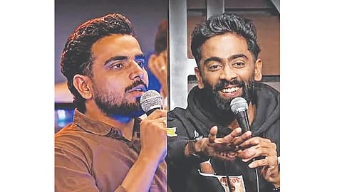 (L) Himanshu, (R) Pranit More