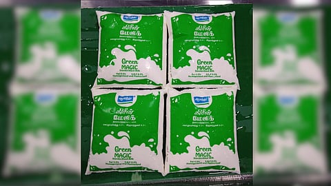 Aavin 'Green Magic' milk