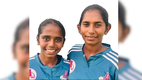 B Sandhya and V Samyuktha of Coimbatore added 413 runs of 290 balls for the record 2nd wkt unbroken stand