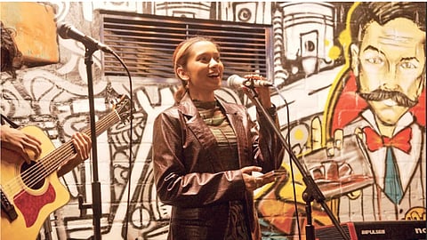 Emerging musical artist Kavya