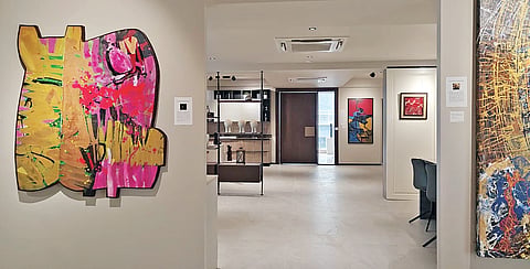 From the exhbition inside the store