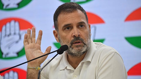 Congress leader Rahul Gandhi