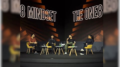 Virat Kohli during the One8 global premiere