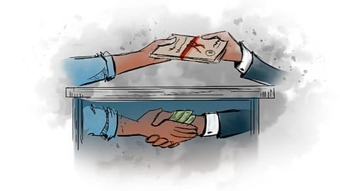 Representative image for bribery