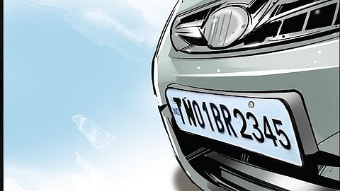 Number plate