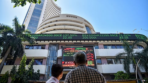 The BSE building in Mumbai