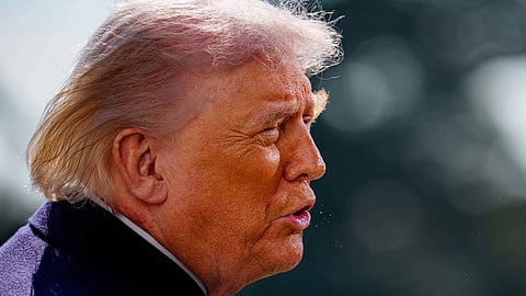 US President Donald Trump