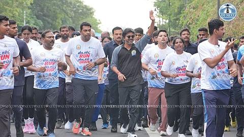 CM Vijay launched the “Start Run, Stop Drugs” campaign in Chennai