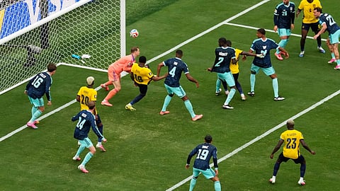 Plata poked the ball past Manuel Neuer in the 77th minute