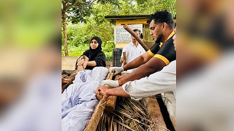 Irfana Iqbal, the development chairperson of the Kasaragod district panchayat
